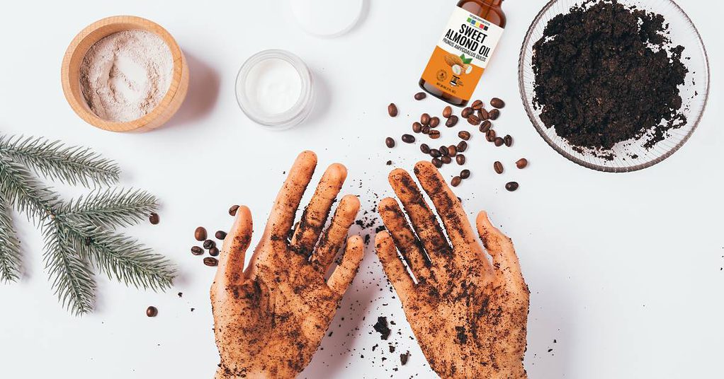 DIY Sweet Almond Coffee Scrub