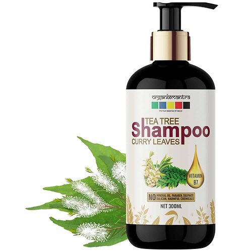 Tea Tree Curry Leaves Biotin Keratin Pea Protein Ultra Mild Shampoo