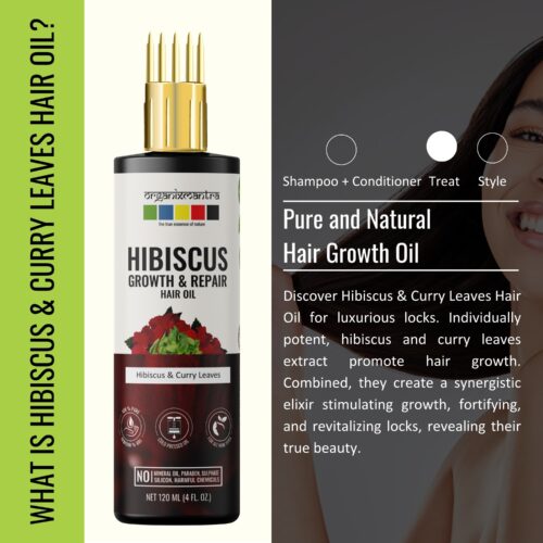 hibiscus curry leaves for hair care