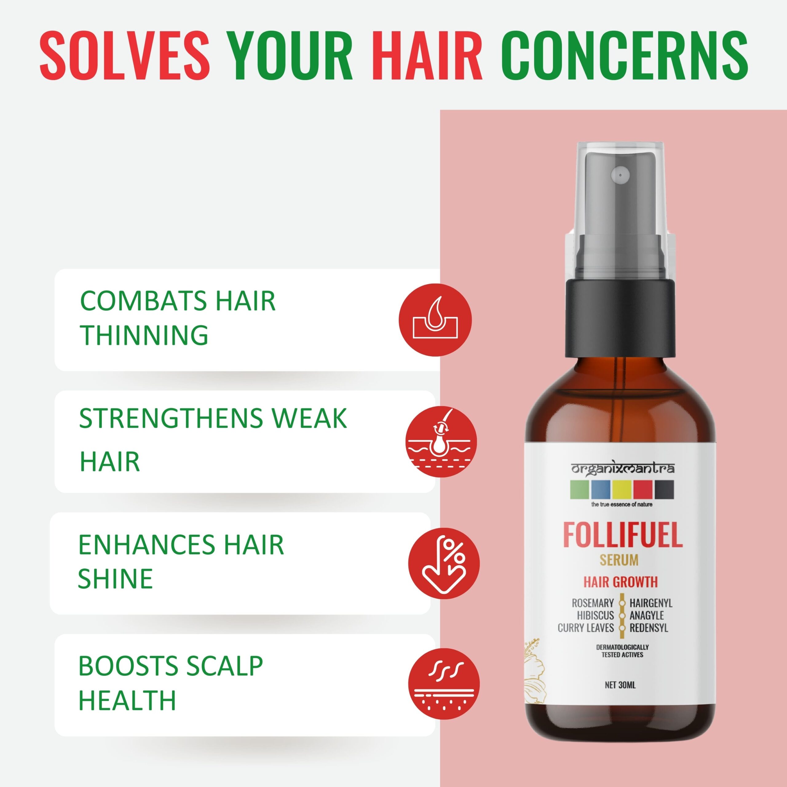 FolliFuel Hair Growth Serum 4 best hair serum for regrowth
