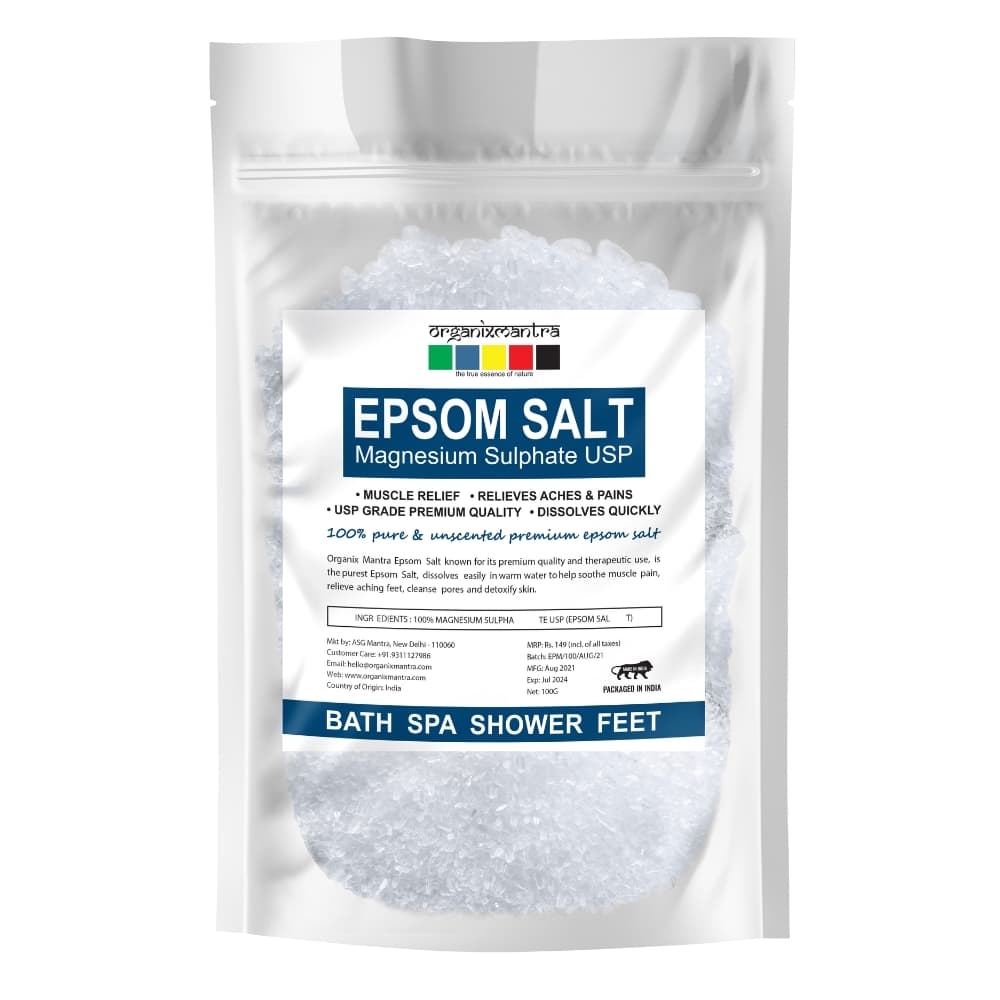 Epsom Salt for Relaxation and Pain Relief 1 epsom salt