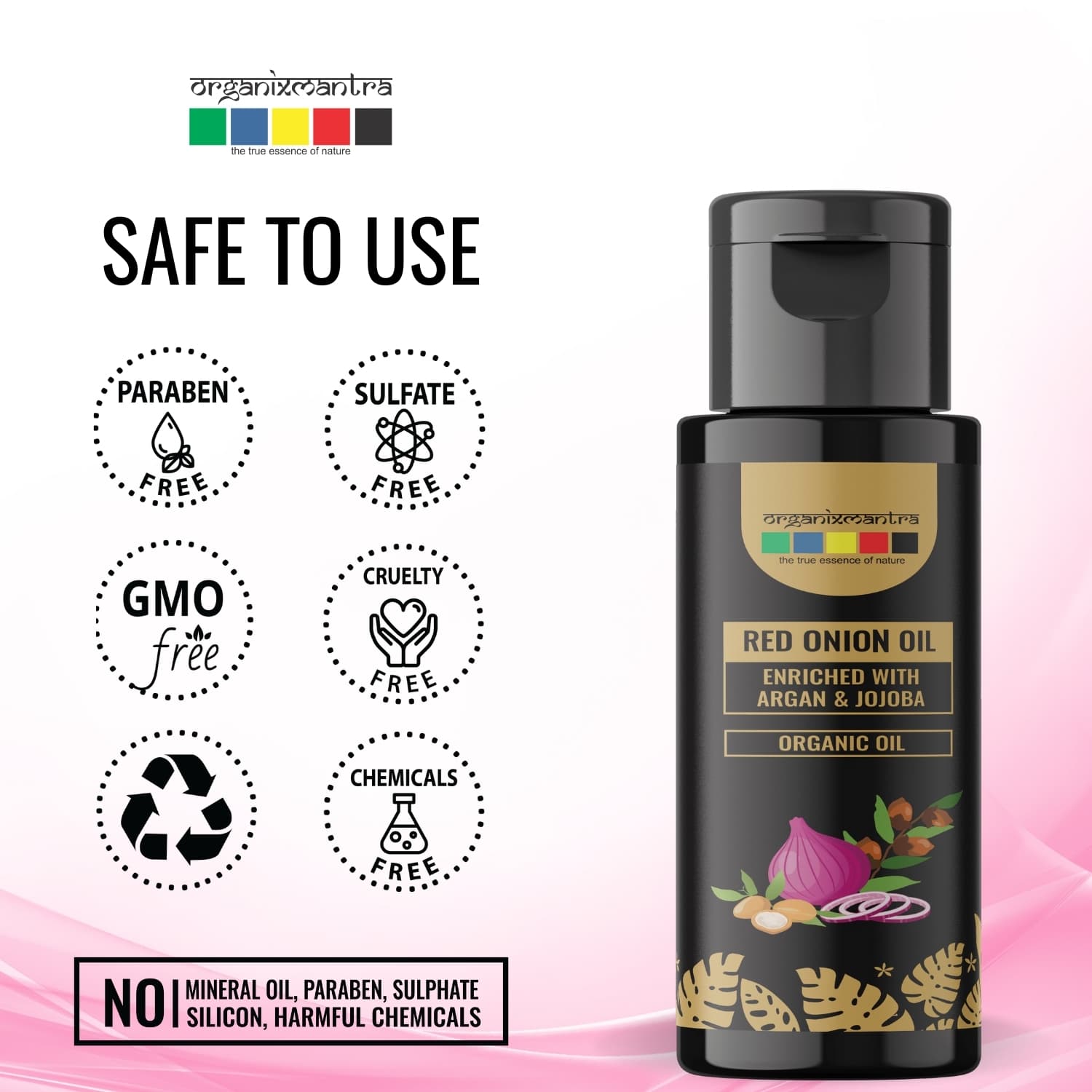 Blackseed Red Onion Hair Oil 5 onion oil for strong hair