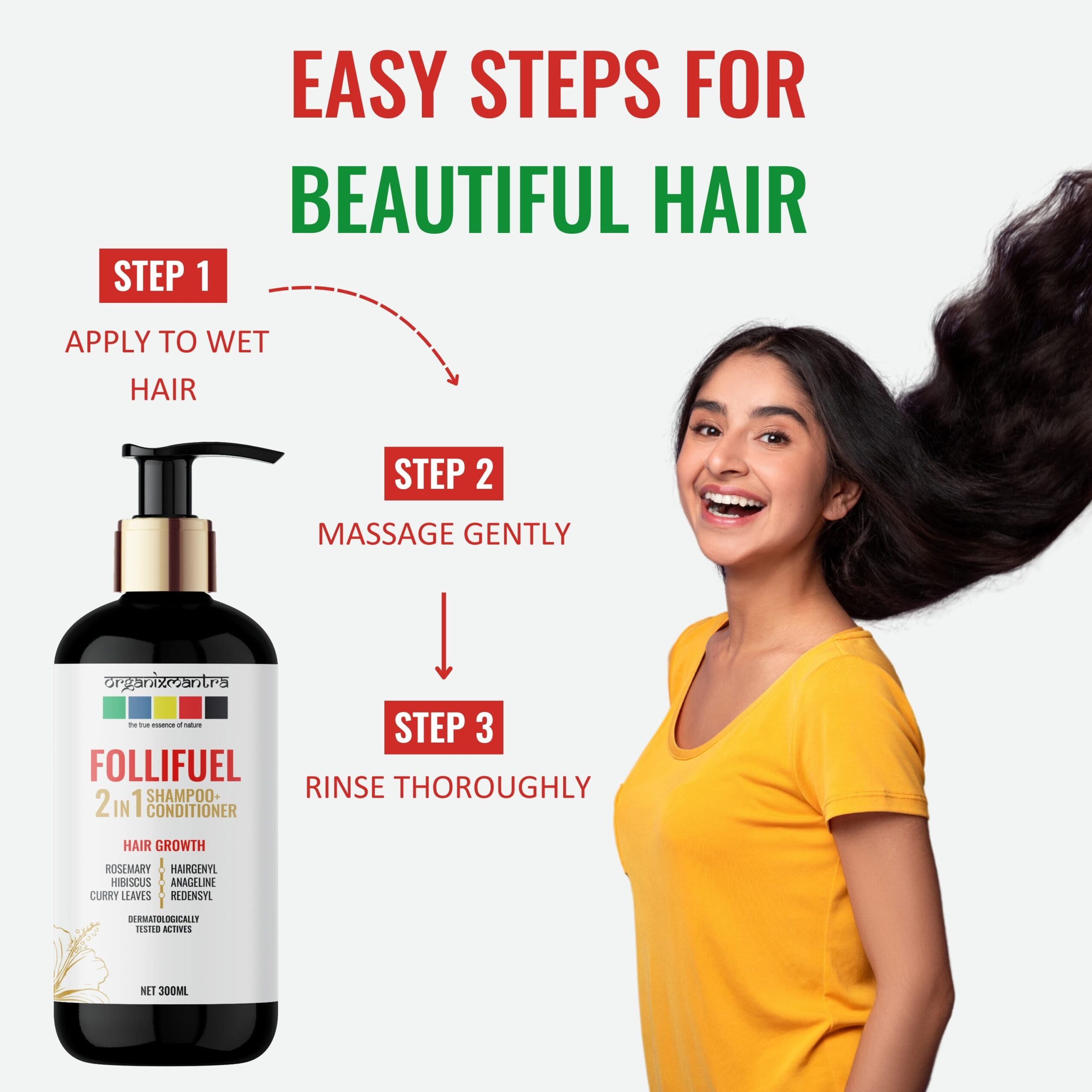 FolliFuel Hair Growth 2-in-1 Shampoo & Conditioner 5 shampoo and conditioner for straight hair
