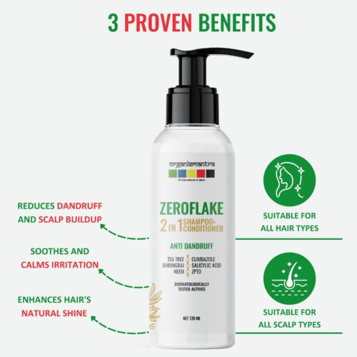 zeroFlake shampoo conditioner