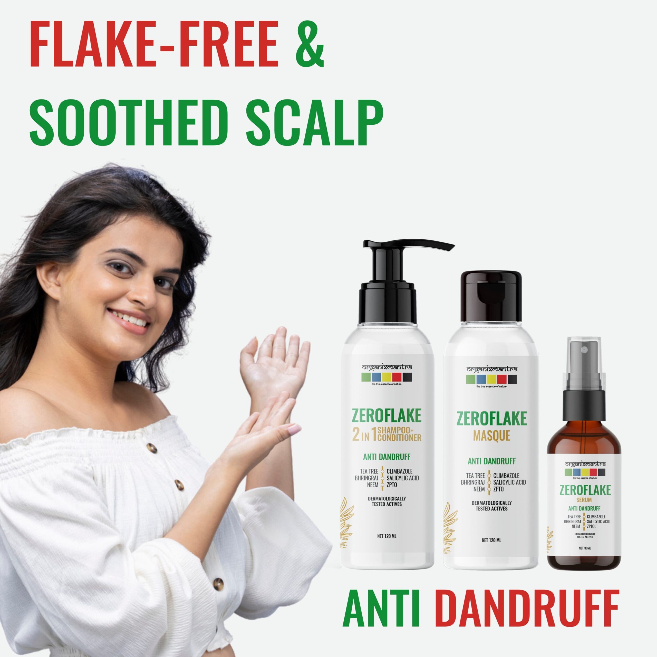 ZeroFlake Anti Dandruff 2-in-1 Shampoo & Conditioner 9 Zeroflake Anti Dandruff