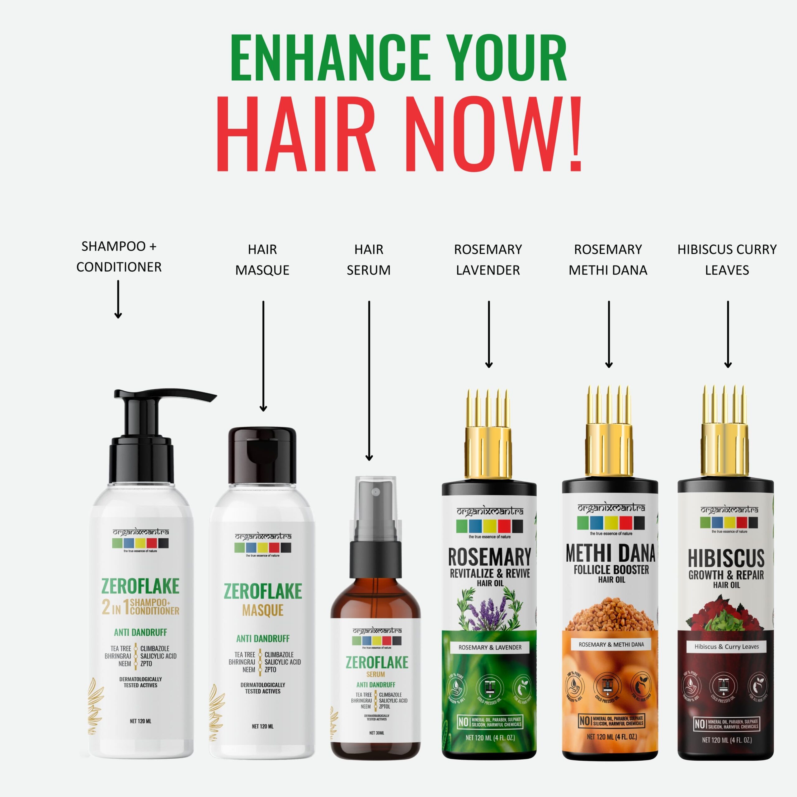 ZeroFlake Anti Dandruff 2-in-1 Shampoo & Conditioner 10 Zeroflake Anti Dandruff Series