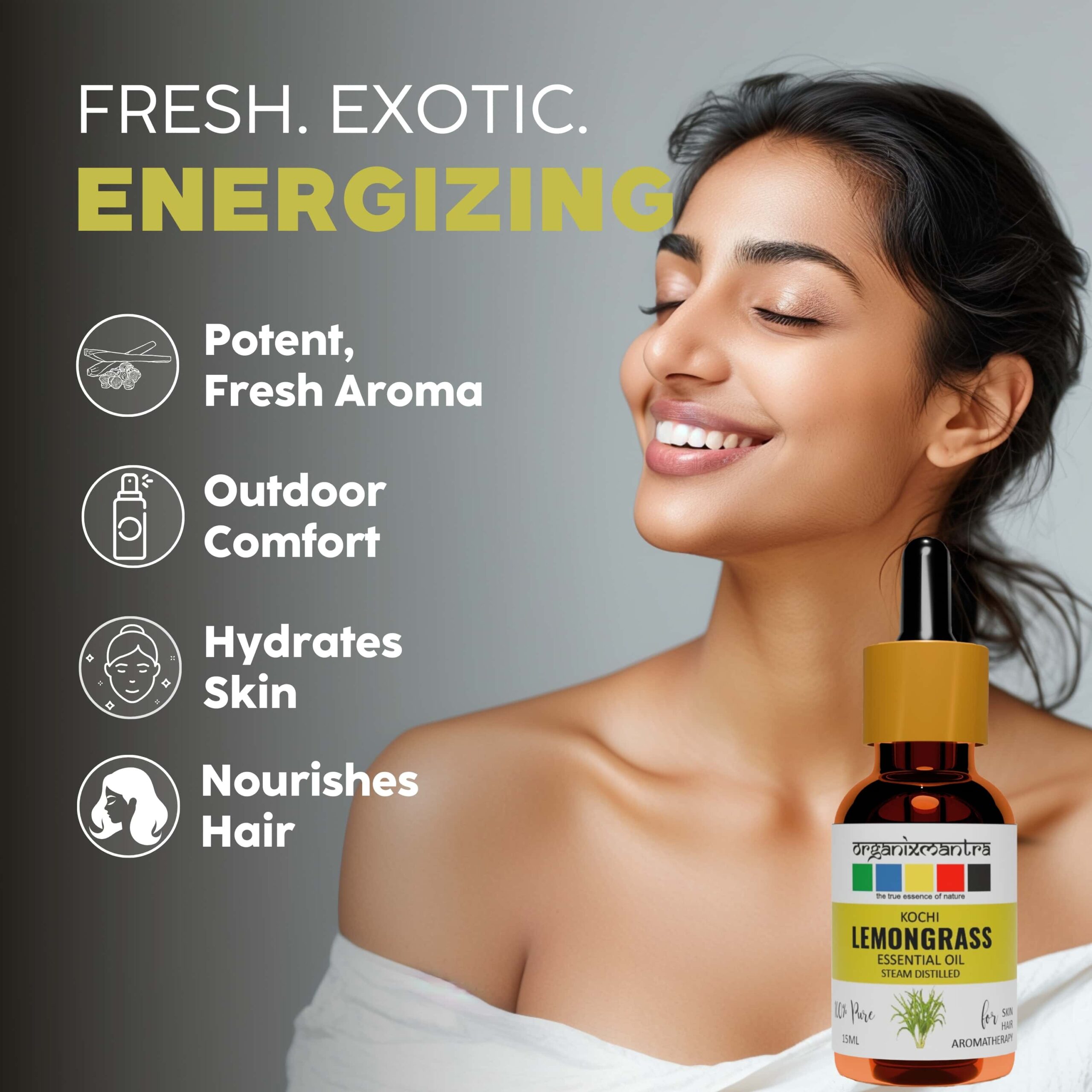 Kochi Lemongrass Essential Oil 3 lemongrass essential oil benefits