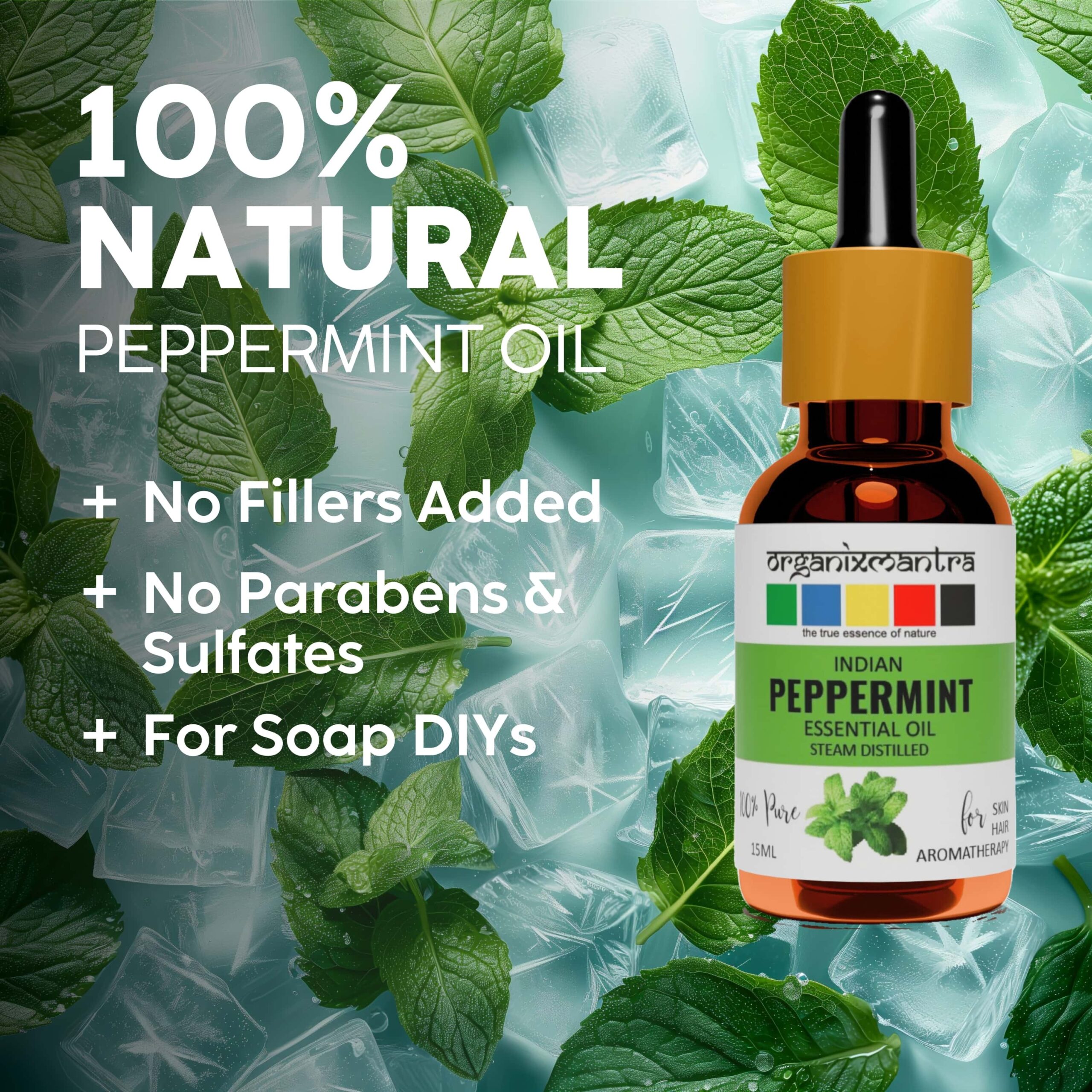 Indian Peppermint Essential Oil 2 pure peppermint essential oil
