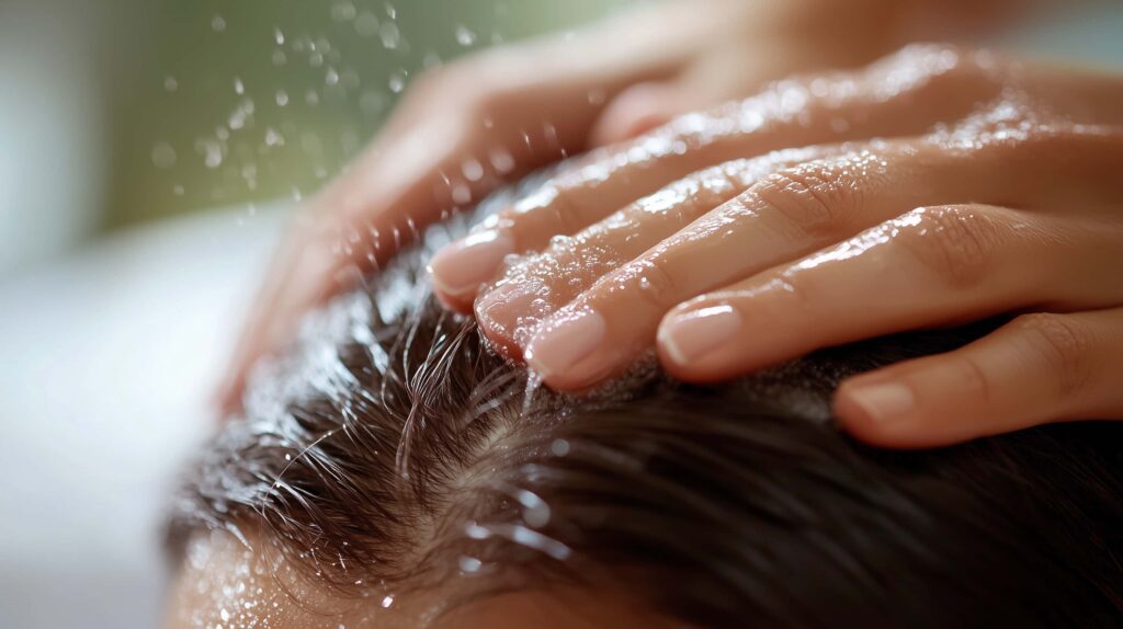 remove excess oil for hair care