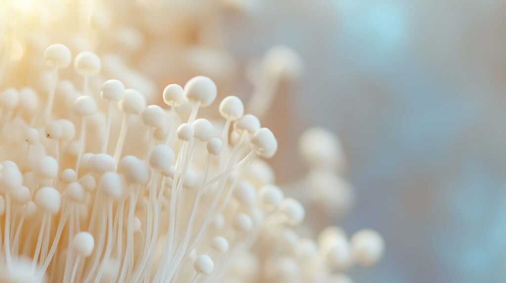 9 Mushroom Extracts with Unique Beauty Benefits 10 enoki_mushroom_benefits