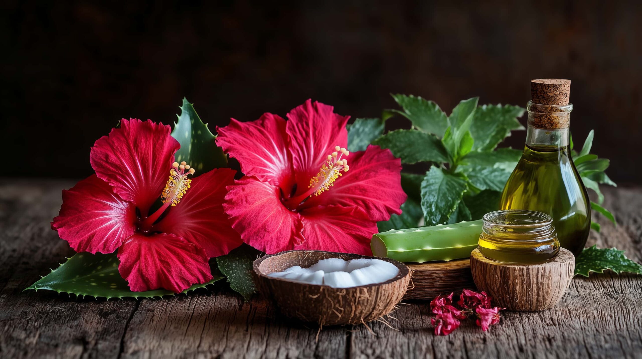natural_hair_remedies_coconut_aloe_hibiscus