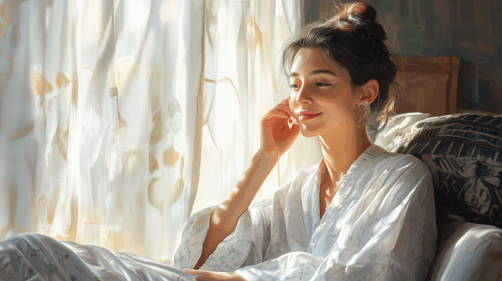 antioxidant serum application