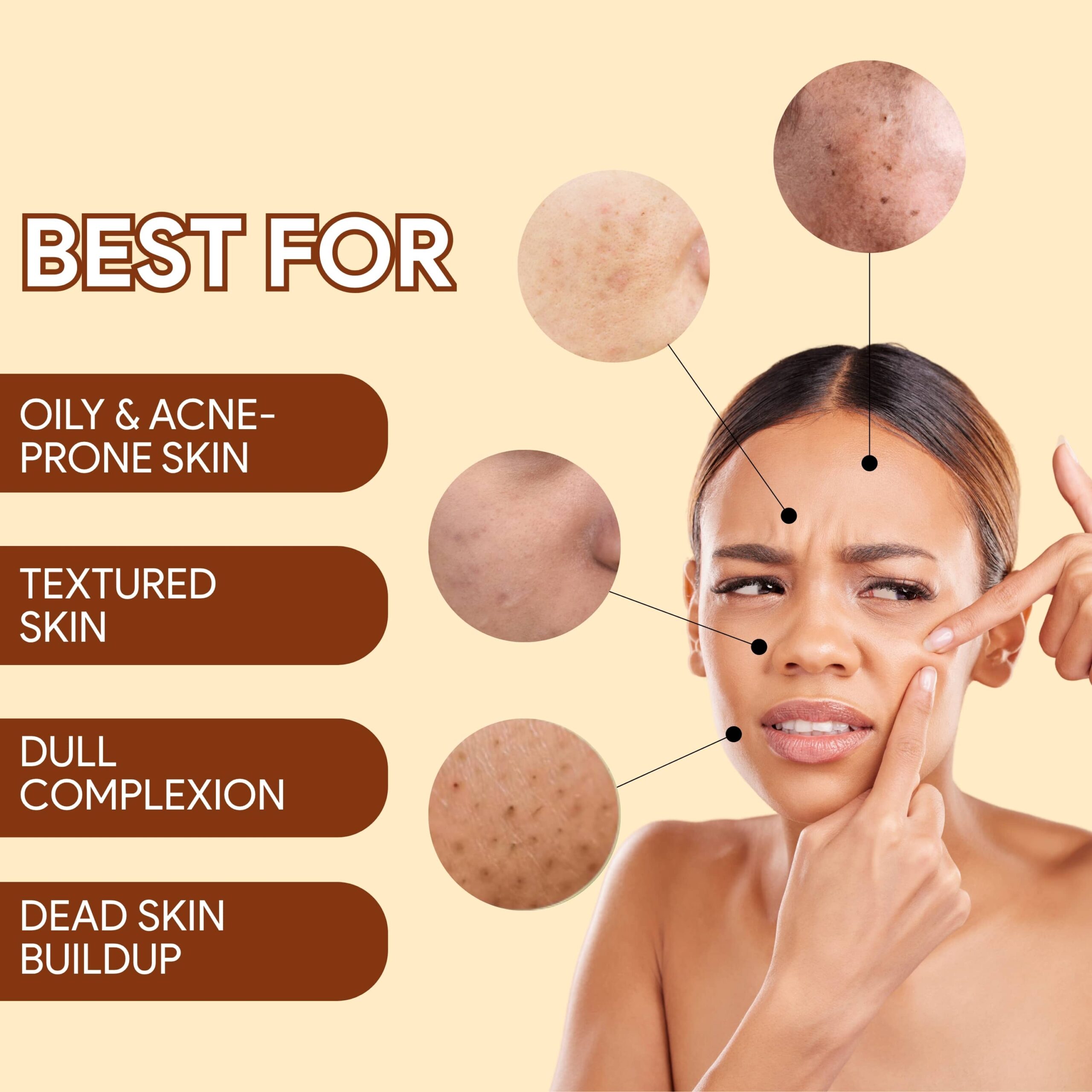 Kashmiri Walnut Face Scrub 7 best for textured skin